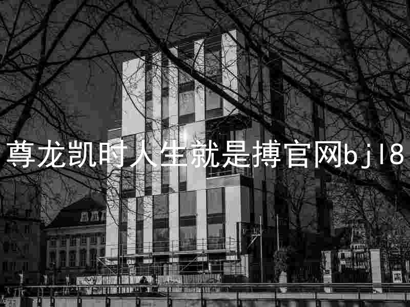 尊龙凯时人生就是搏官网bjl8