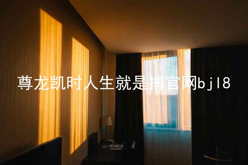 尊龙凯时人生就是搏官网bjl8